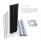 Rama dwustronna LED 100 mm - 250x150 cm